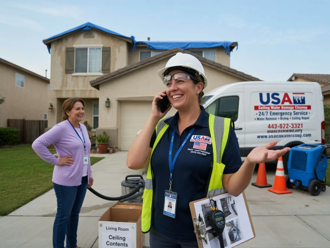 Ceiling Water Damage Restoration Jarrell, TX FAQs